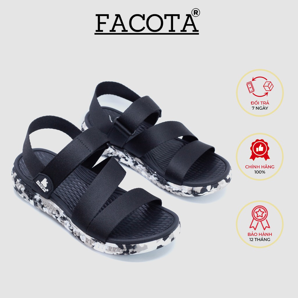 Giày sandal nam thể thao Facota HA03 chính hãng sandal quai dù