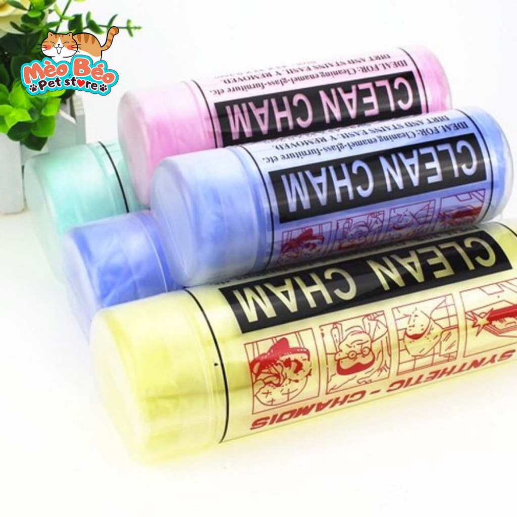 Khăn tắm siêu thấm hút cho chó mèo - Loại to 66*43*2cm