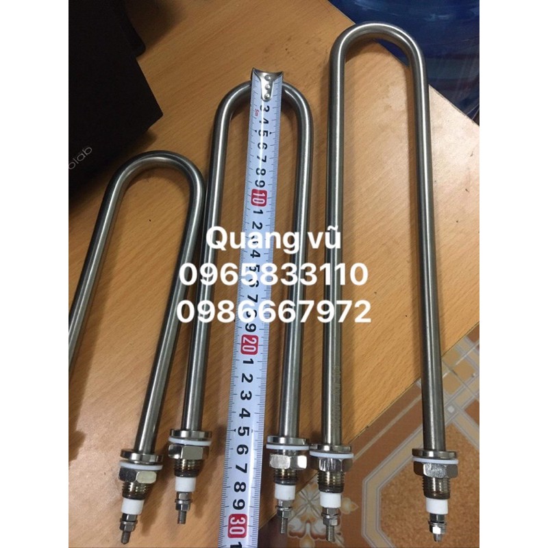 Thanh nhiệt nồi phở loại tốt inox 304 220v/500w/700w/1kw/1,5kw/2kw/2,5kw/3kw/4kw