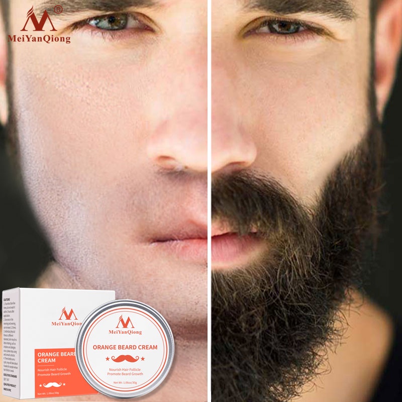 MeiYanQiong kem râu Thúc đẩy tăng trưởng râu rậm rạp 30g