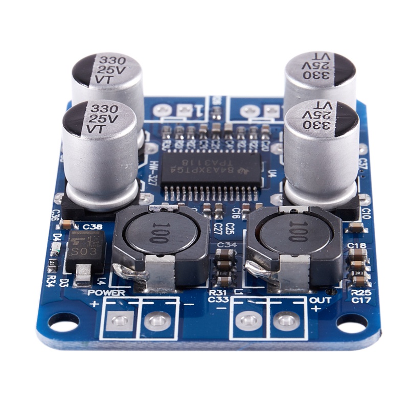 Dc Bảng Mạch Khuếch Đại Âm Thanh Kỹ Thuật Số 8-26v tpa3118 pbtl mono 1 * 60w arduino