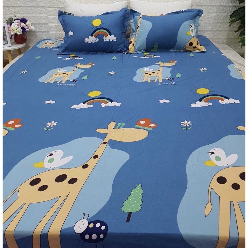 GA CHỐNG THẤM COTTON, GA THUN NANO KHÁNG KHUẨN (nhiều kích thước, chống thấm 2 mặt bé tè lau khô ngay) .