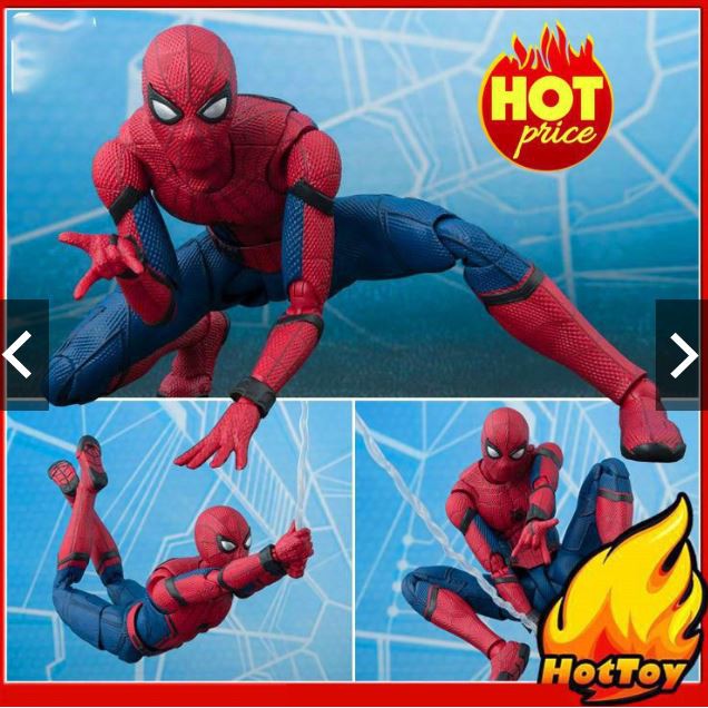 GIÁ HỦY DIỆT Mô Hình Người Nhện Spider Man Homecoming SHF - Full Box