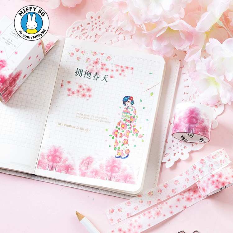 Bộ 3 washi tape GỢN SÓNG