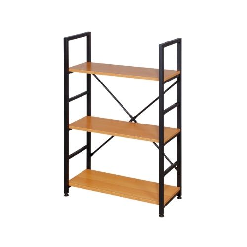 Kệ Gỗ Chân Sắt 3 Tầng Kachi MK243 (60 × 92CM)