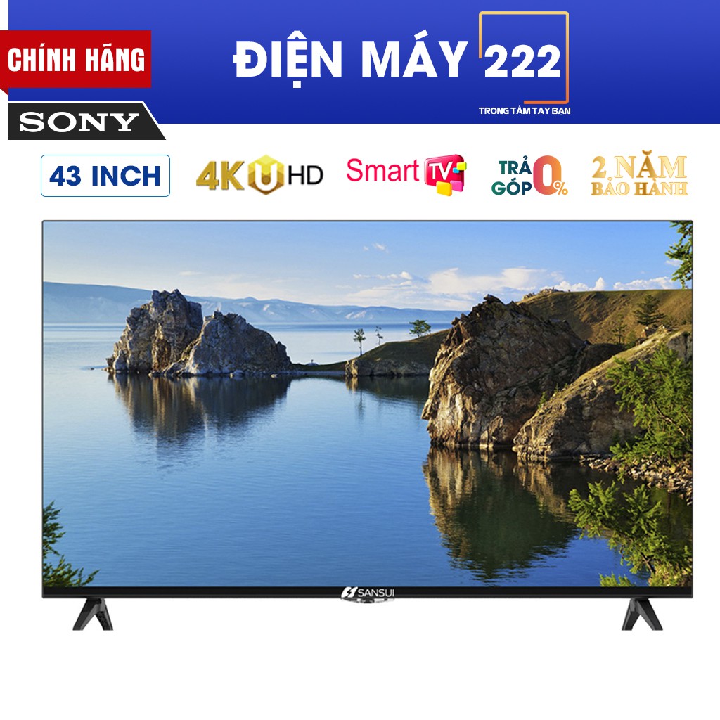 [Freeship HN] Android Tivi Sony 4K 43 inch KD-43X8000G Mẫu 2019 hàng chính hãng | BigBuy360 - bigbuy360.vn