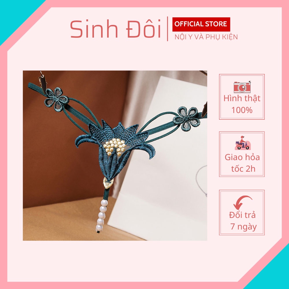 Quần lót nữ ren sexy cao cấp SD2249 mềm mại xuyên thấu gợi cảm thoáng mát từ 40kg-55kg