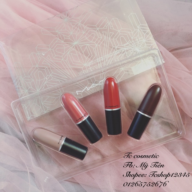 Set 4 thỏi son limited