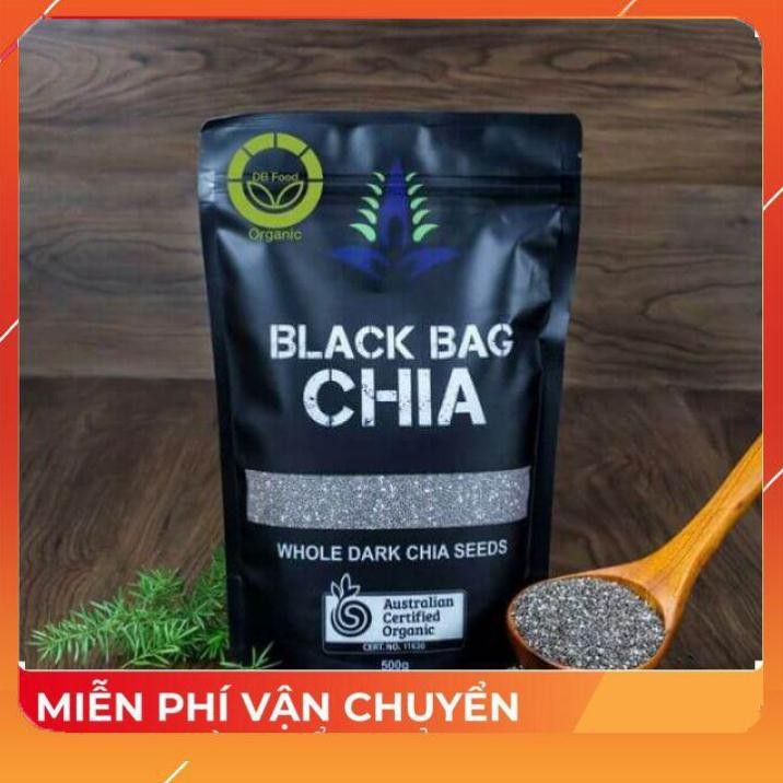 Hạt chia úc Black Bag [FREE SHIP - CAO CẤP] mẫu mới nhất 500g,