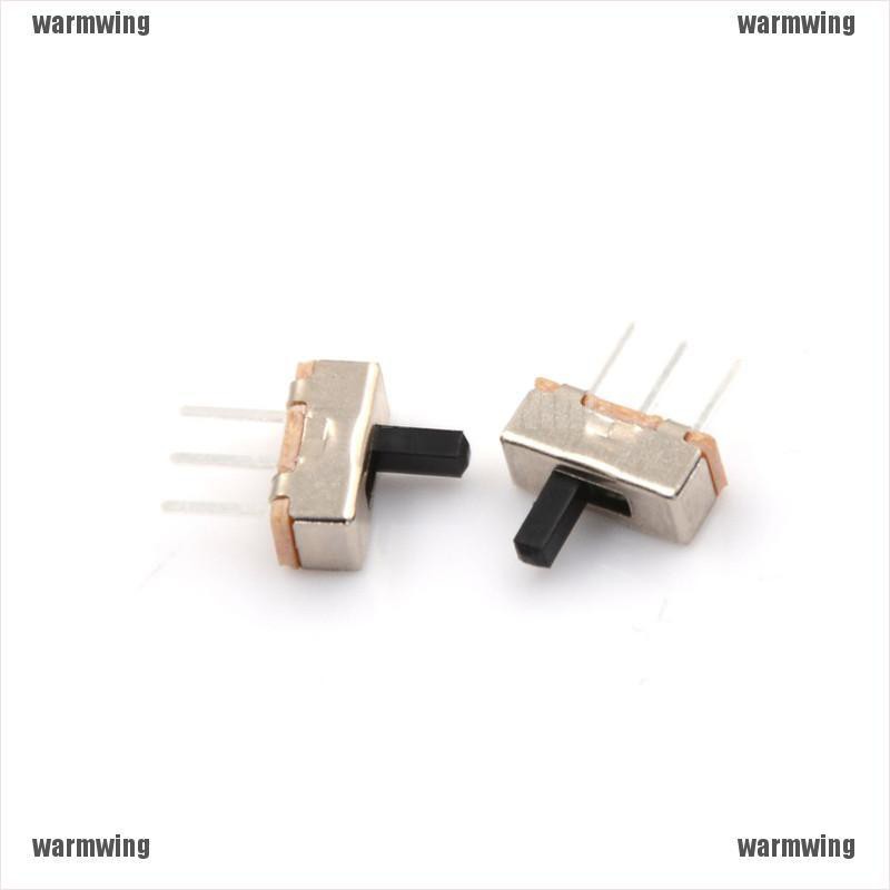 Set 30 Công Tắc Trượt 2 Vị Trí 4mm SPDT 1P2T 3 Pin PCB Chuyên Dụng