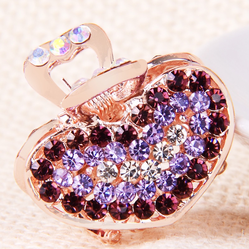 Kẹp Tóc Đính Đá Xinh Xắn Dễ Phối Đồ