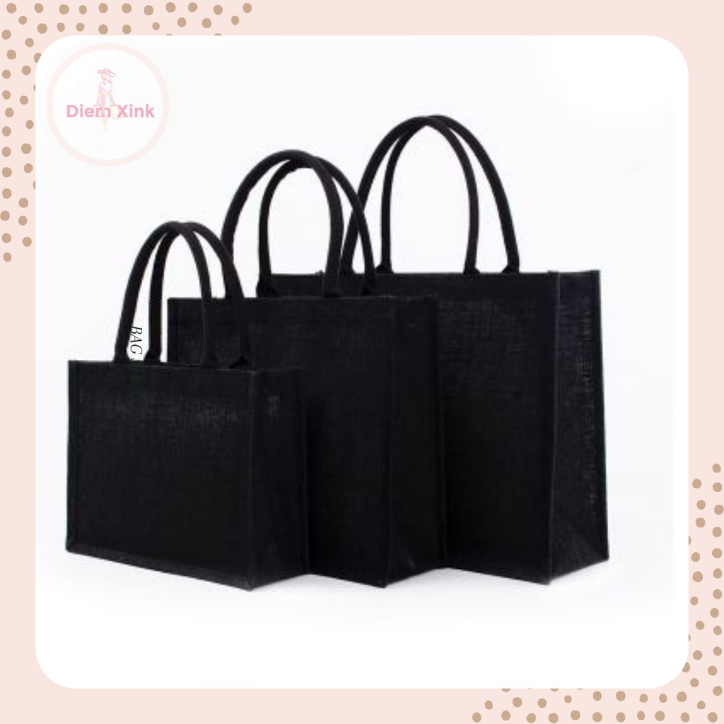 Túi Xách Nữ Đeo Vai Thời Trang, Túi Cói Có Lớp Chống Thấm Đi Chơi Tết Du Lịch -Diễm Store- T 16