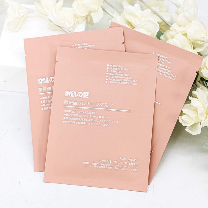 Mặt Nạ Cuống Rốn Tế Bào Gốc Rwine Beauty Placenta Mask Nhật bản