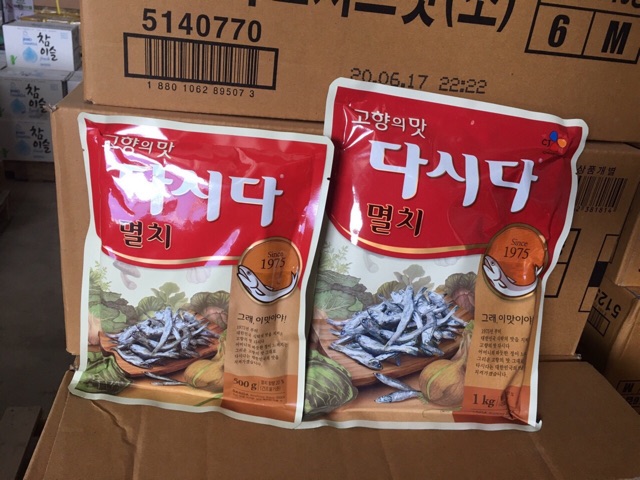 Gia Vị Bột Nêm Cá Cơm Dasida Hàn Quốc 500g/ 1kg