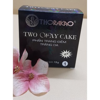 Phấn trang điểm Thorakao trắng da có nhũ 13g
