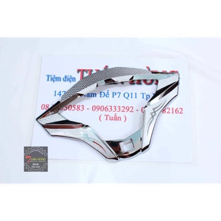 Viền Đồng hồ AB Airblade 125 (16-19) Xi Inox [HÀNG ĐẸP] - đồ chơi xe Airblade