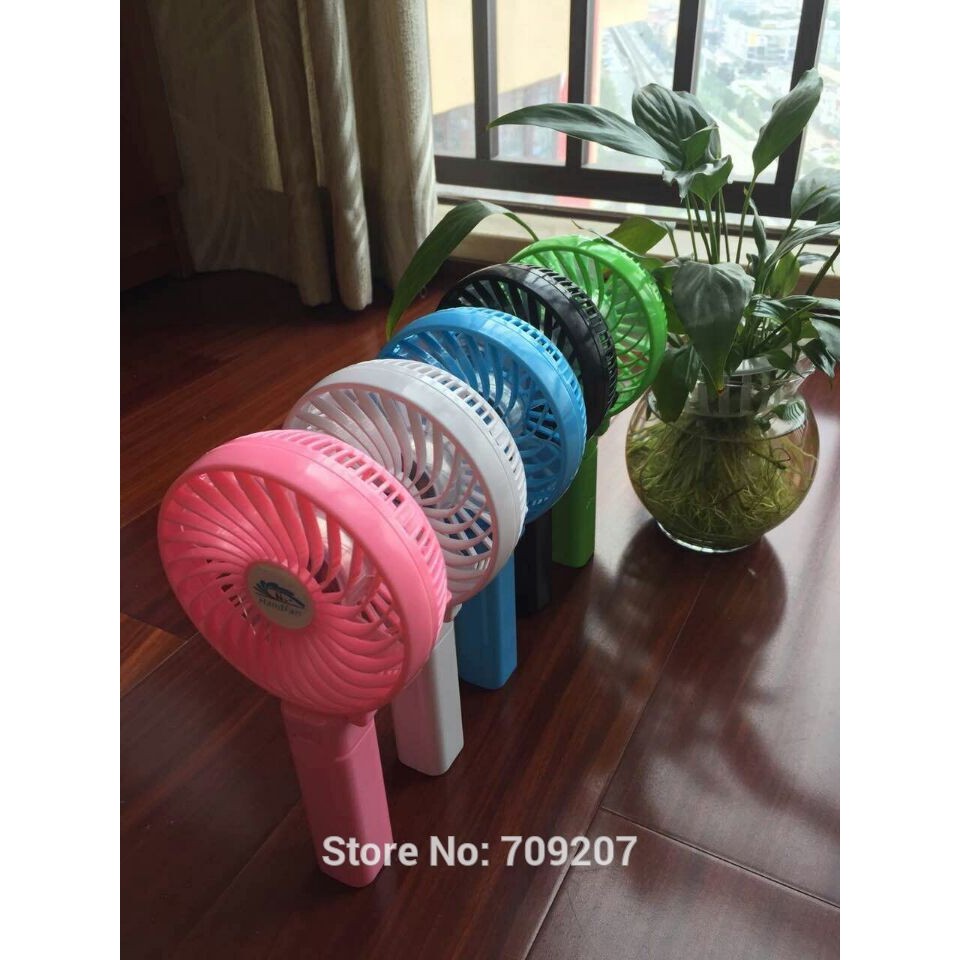 Quạt mini tay cầm đa năng cực mát | BigBuy360 - bigbuy360.vn