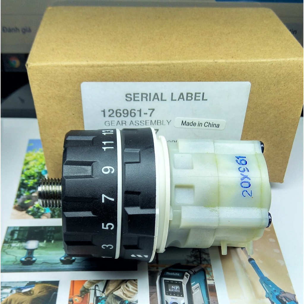 Hộp nhông máy khoan pin 18v Makita DHP485/ XPH13 126961-7