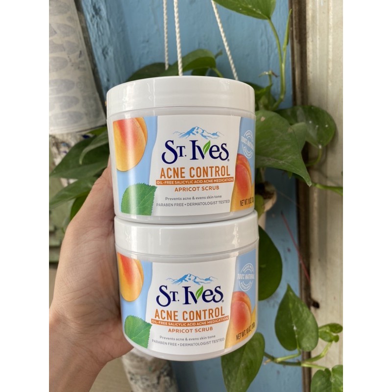 Kem Tẩy Tế Bào Chết ST.Ives Acne Control 283g