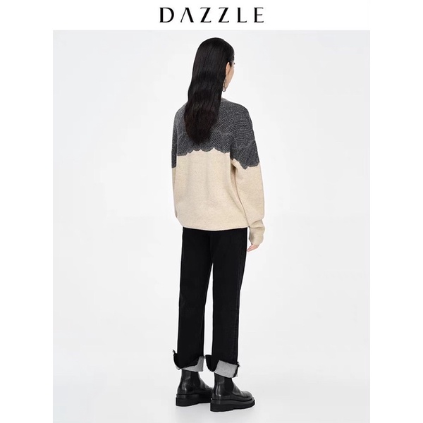 Áo len hoạ tiết Dazzle