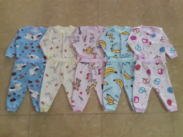 Bộ nỉ lông khuy giữa (5-13kg)