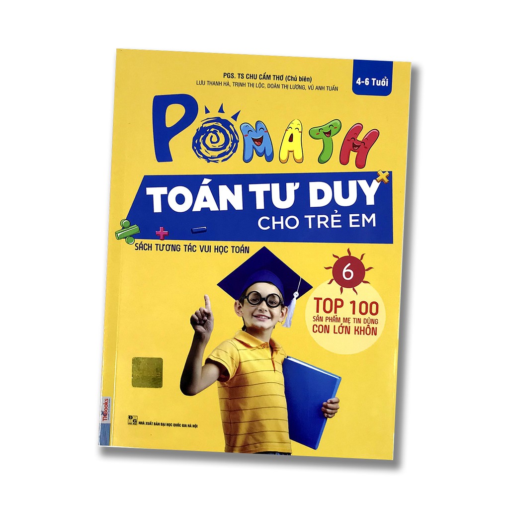 [Mã LIFEMALL995 giảm 10% đơn 99K] Sách - POMath - Toán tư duy cho trẻ em (Bộ 6 cuốn lẻ tùy chọn) Tặng Bookmark