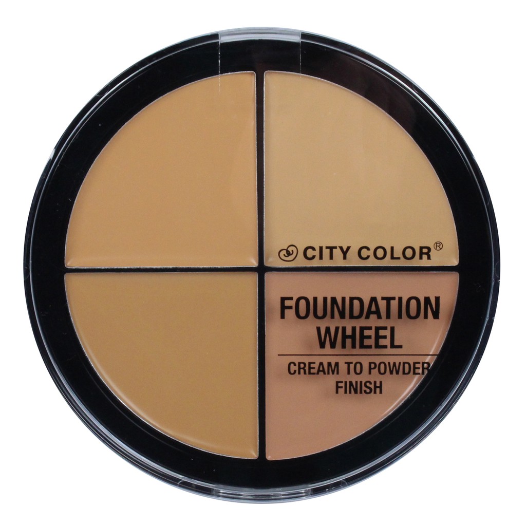 Phấn nền City Color Foundation Wheel 75g