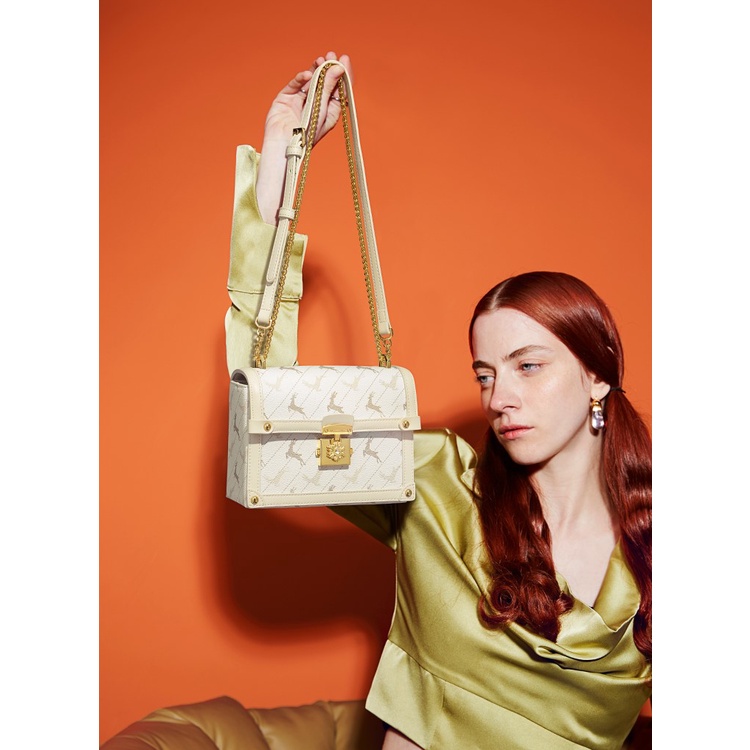 Túi đeo chéo nữ đẹp Nucelle thời trang charm hoa tuyết ViAnh Store 1172024