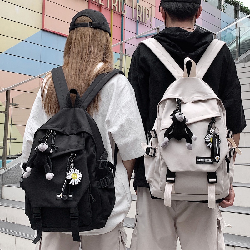 ◐☄Balo nữ đi học Ulzzang Hàn Quốc cao cấp, xách cặp sách dễ thương cho sinh màu nhẹ dịu túi trong thiết kế cực đẹ