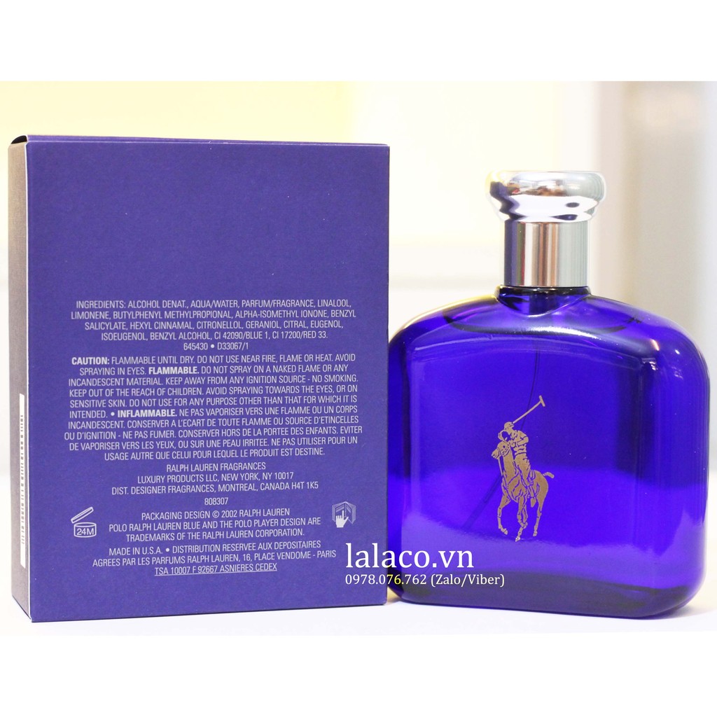Nước hoa Nam Ralph Lauren Polo Blue EDT 125ml | BigBuy360 - bigbuy360.vn
