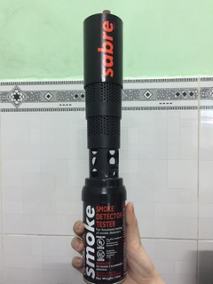 Chai tạo khói SMOKE SABRE (Bình Thử Đầu Báo Khói)