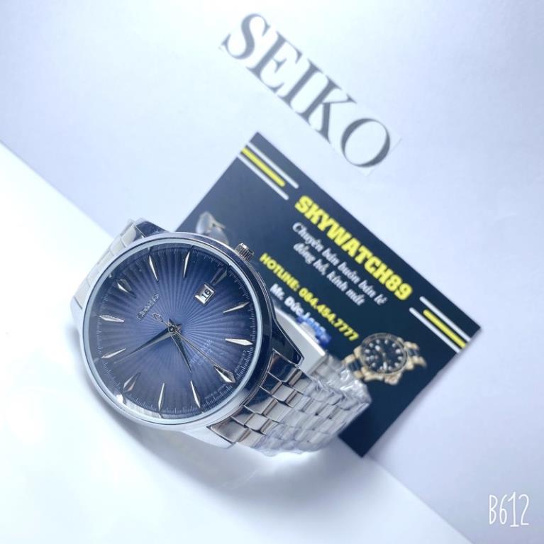 Đồng Hồ Nam Seiko- Đồng Hồ Nam Dây Kim Loại Cao Cấp Có Lịch Ngày Mặt Kính Chống Xước Chống Nước 3ATM Bảo Hành 24 Tháng | BigBuy360 - bigbuy360.vn
