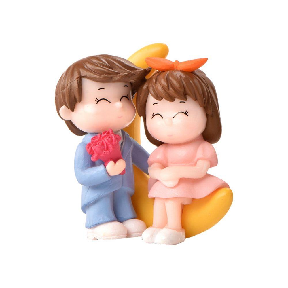 Mô Hình Cặp Đôi Lãng Mạn Mini Trang Trí Vườn Cây