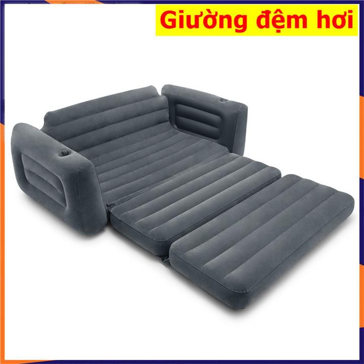 Giường hơi kiêm ghế sofa cao cấp tặng kèm bơm điện