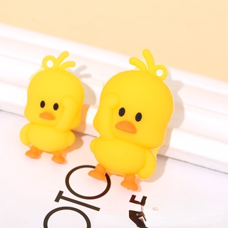 1 Móc Khóa Hình Vịt Con Dễ Thương