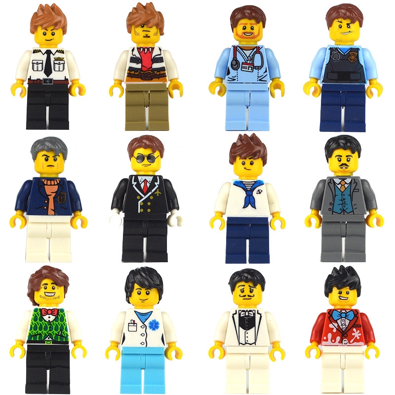 Mô hình đồ chơi lắp ráp hình ninja ngẫu nhiên cho bé