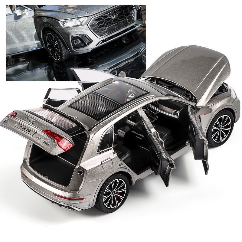 Mô Hình Xe Hơi Audi Q5 Bằng Hợp Kim Tỉ Lệ 1: 24 Có Đèn Và Nhạc
