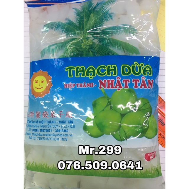 Thạch dừa Nhật Tân gói 1 kg