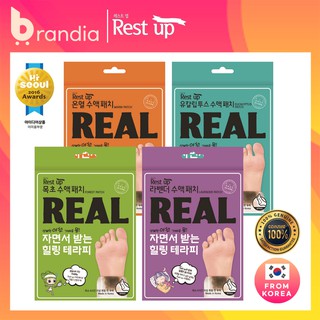 (hàng Mới Về) Miếng Dán Thải Độc Bàn Chân Cao Cấp Hàn Quốc 100% Tự Nhiên RESTUP