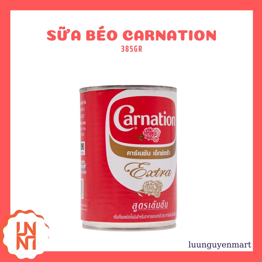 Sữa béo Carnation làm trà sữa thái 385gr - Sữa ba bông