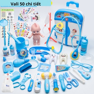 Bộ đồ chơi bác sĩ cho bé, đồ chơi bác sĩ cho bé trai, đồ chơi bác sĩ cho bé gái HOT NHẤT 2021