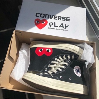 Giày thể thao cdg play heart