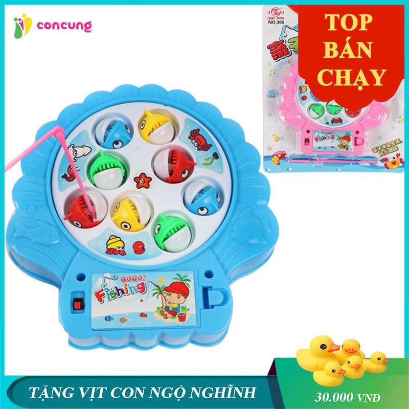 Đồ chơi trẻ em, Bộ đồ chơi câu cá chạy bằng pin vui nhộn dành cho bé