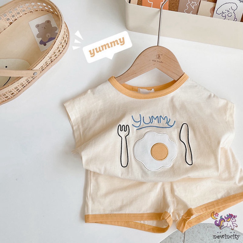 Bộ Áo Thun Ba Lỗ + Quần Short Cho Bé