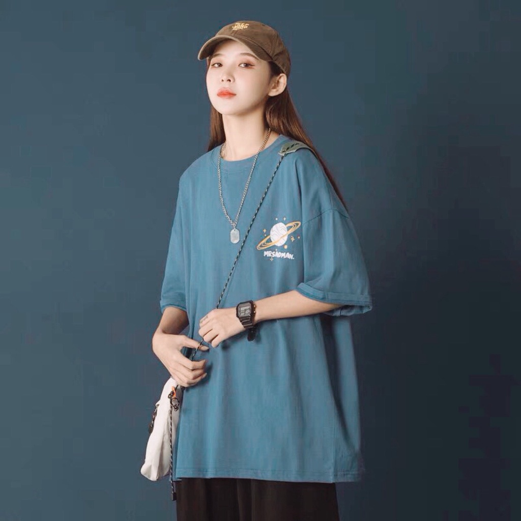 Áo thun tay lỡ in hình [ SQAGEAGE ] KL Unisex