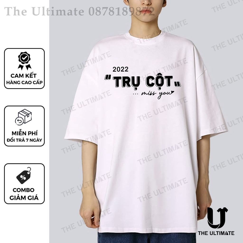 Áo phông đôi Nóc Nhà - Trụ Cột 2022 cực đáng yêu - áo cặp tay lỡ, form rộng 100% cotton co giãn | BigBuy360 - bigbuy360.vn