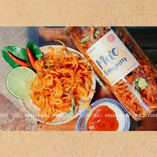 Khô mực sốt Tomyum 300g & 200g chua chua cay cay - FREESHIP – Ăn vặt Bolobala