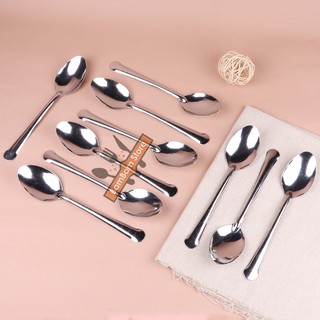 BỘ 5 MUỖNG SOUP NHỌN INOX MUI05