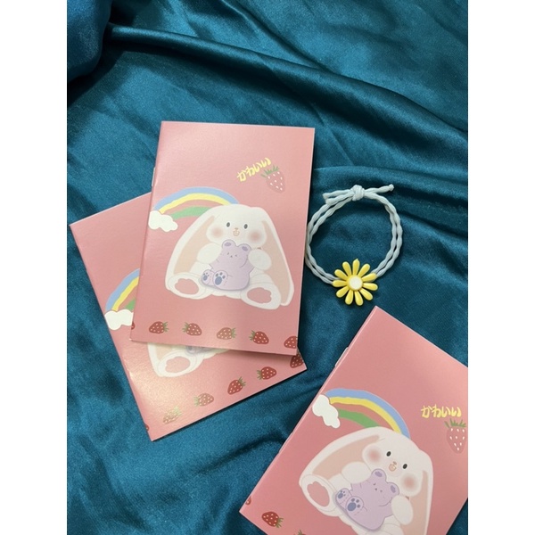 Sổ tay sổ ghi chép mini dễ thương vở kẻ ngang cầm tay 8.5x12cm 40 trang