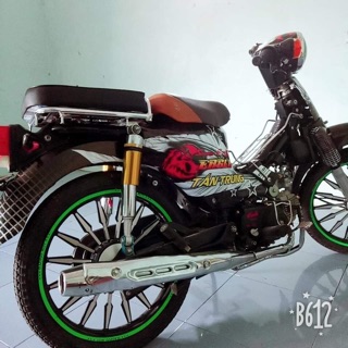 Tem trùm xe cub bự